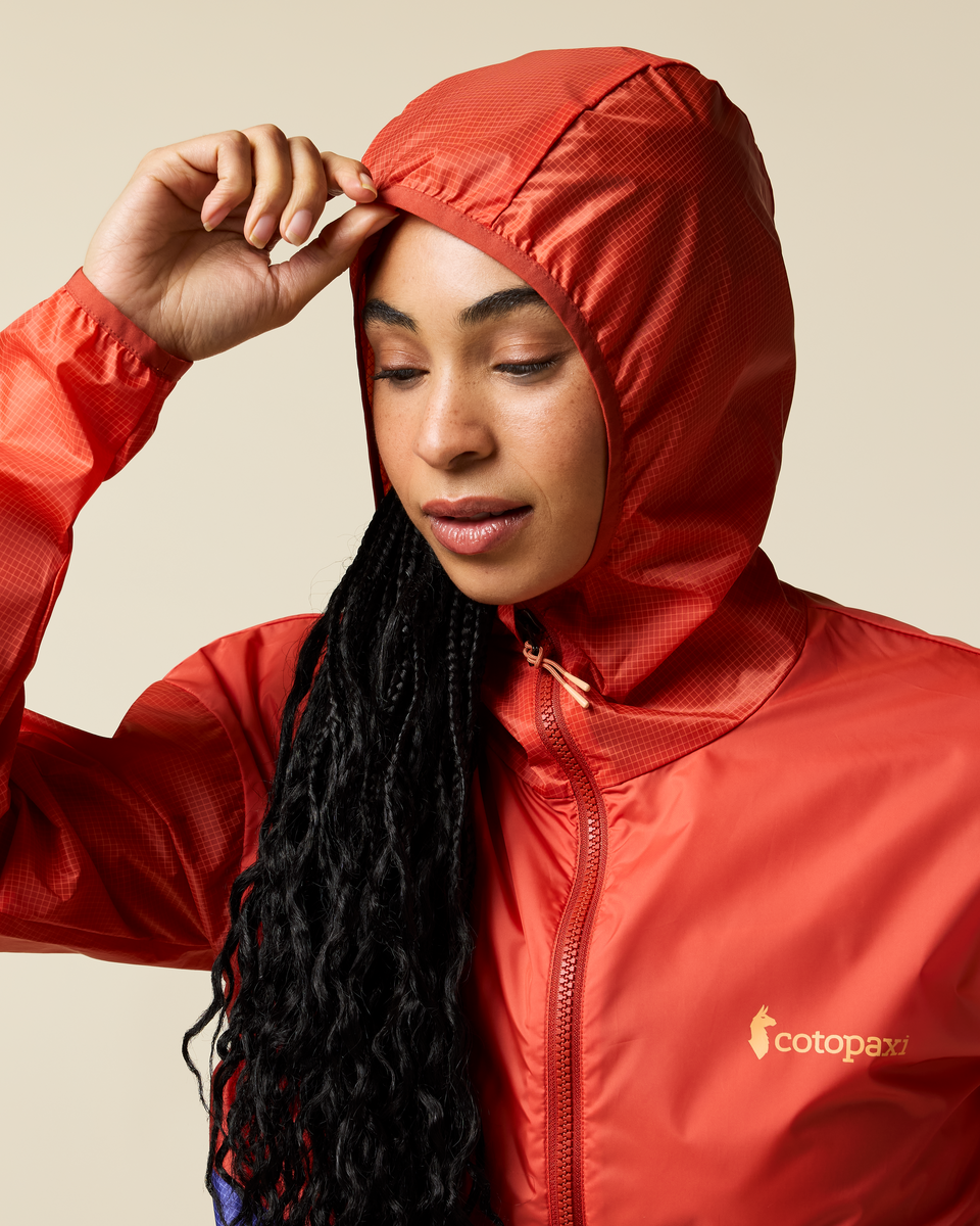 Teca Half-Zip Windbreaker - Women's - Smell the Begonias - US 5690